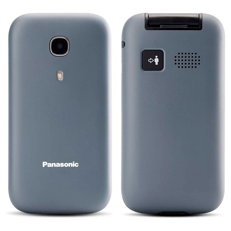 Telemóvel Panasonic Kx-tu400exg para Idosos / Cinzento
