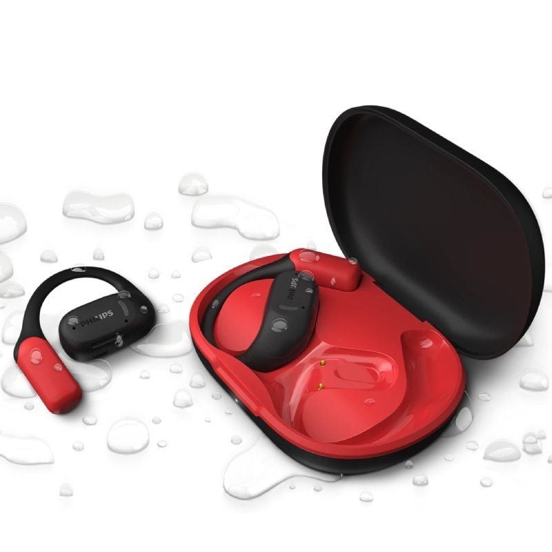Auscultadores Desportivos Philips Bluetooth TAA6709BK com Estojo de Carregamento / 7h de Autonomia…