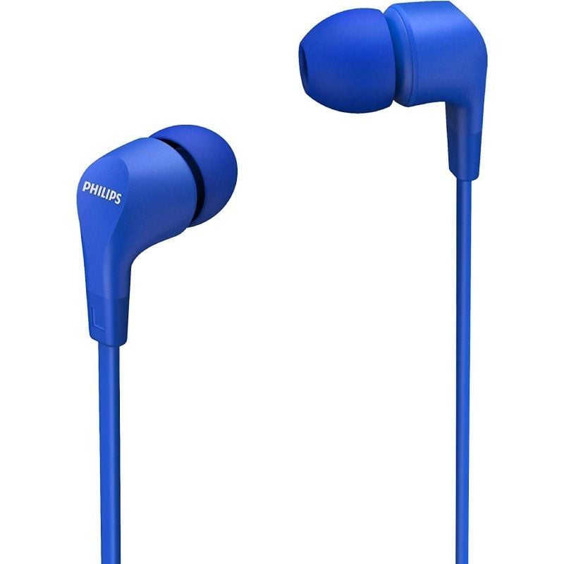 Philips TAE1105BL Auscultadores Intra-auriculares / com Microfone / Jack 3.5 / Azul