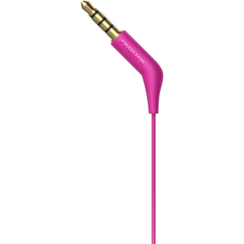 Philips TAE1105PK Auscultadores Intra-auriculares / com Microfone / Jack 3.5 / Rosa