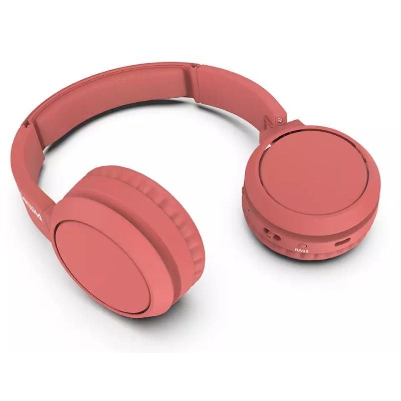Philips TAH4205 Auscultadores sem Fios / Auricular com Microfone / Bluetooth / Vermelho