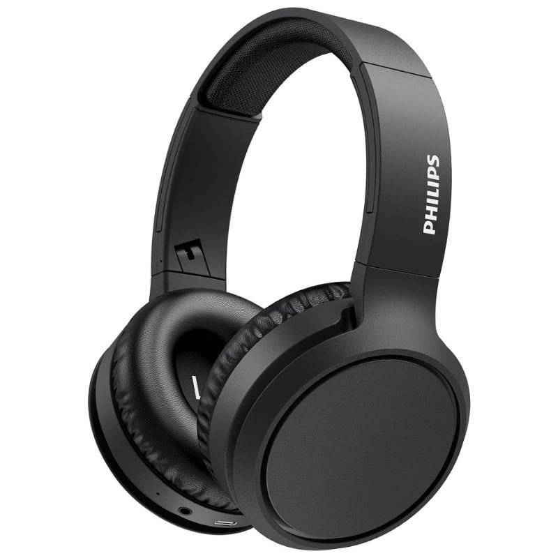 Auscultadores sem Fios Philips TAH5205BK / Bluetooth / Pretos
