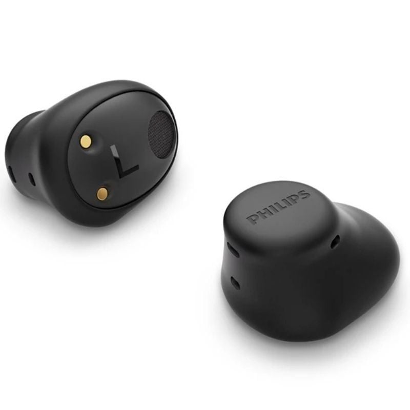 Auricular Bluetooth Philips TAT2149 com Estojo de Carregamento / 6h de Autonomia / Preto
