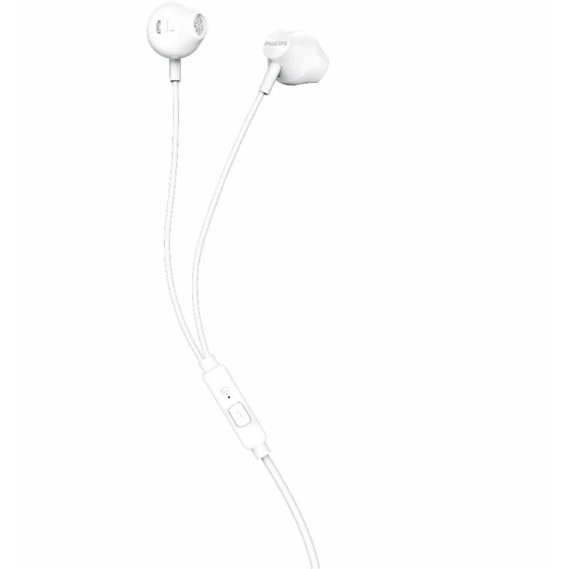 Philips TAUE101 Auscultadores Intra-auriculares / com Microfone / Jack 3.5 / Branco