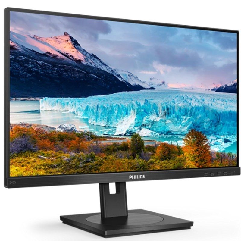 Monitor Profissional Philips S-line 242S1AE 23,8" / Full HD / Multimédia / Ajustável em Altura / Pr…