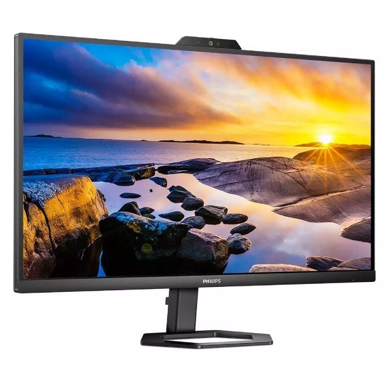 Monitor Philips 27E1N5600HE 27" / QHD / Webcam / Multimédia / Ajustável em Altura / Preto