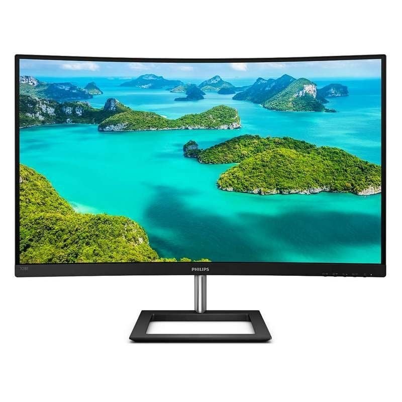 Monitor Profissional Curvo Philips E-line 328E1CA 31,5" / 4K / Multimédia / Preto