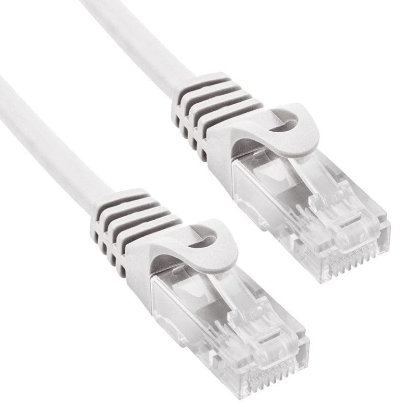 Phasak PHK 1552 Cabo de Rede UTP Cat.6 / 25cm / Cinzento RJ45