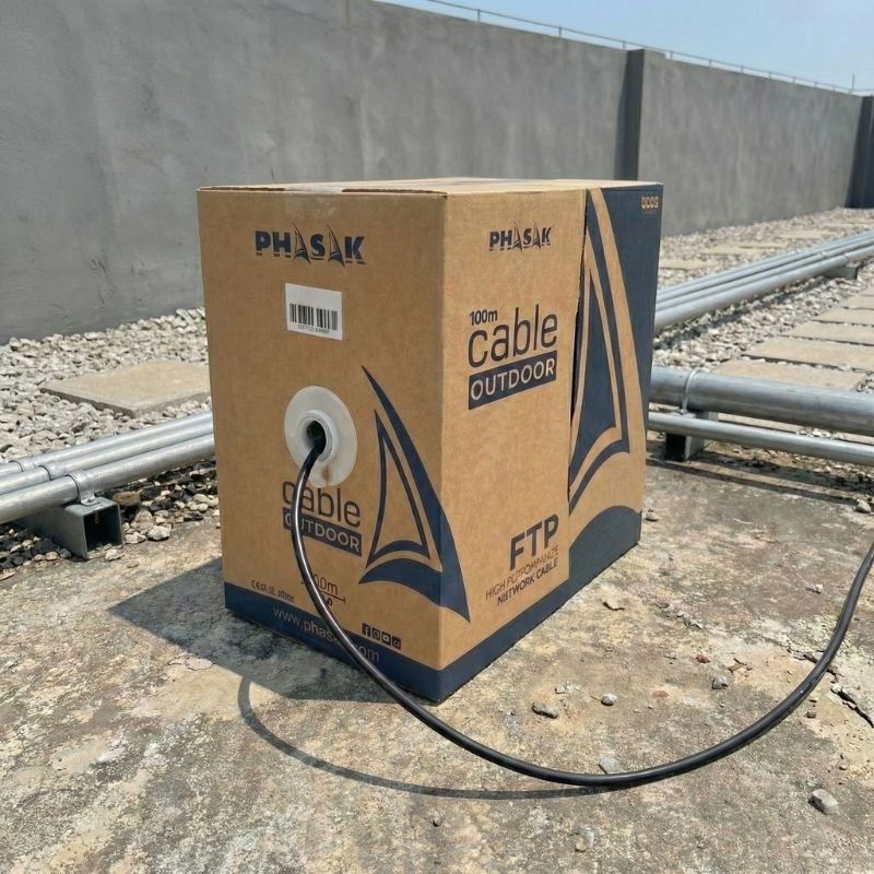 Bobina de Cabo FTP Phasak PHR 671 Cat.6 / 100m RJ45