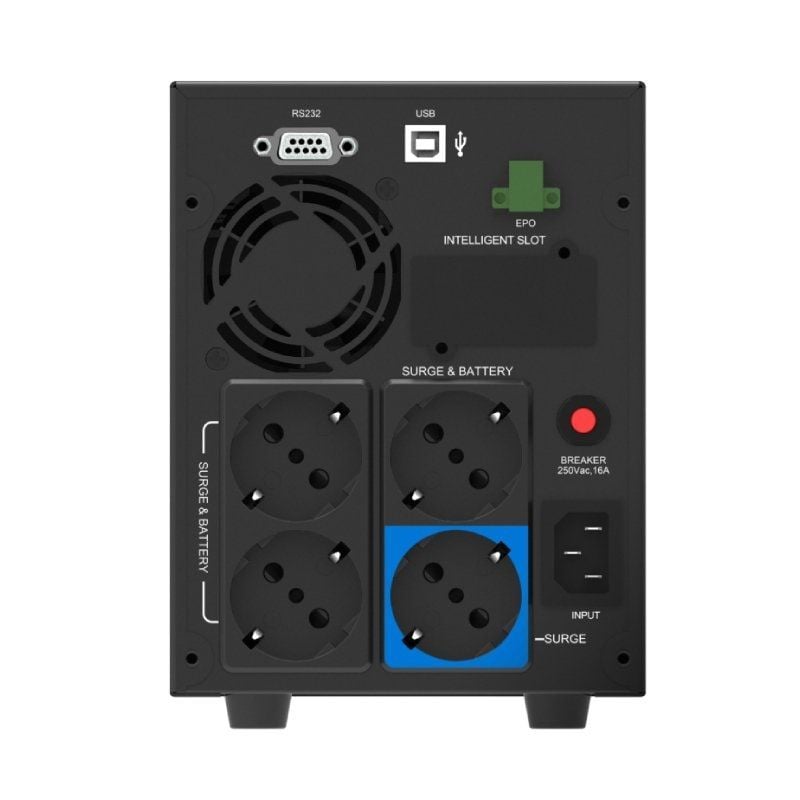 UPS Phasak Protekt da Sai, Linha Interativa, 1060 VA / 1060va-700w / 4 Saídas / Formato Torre