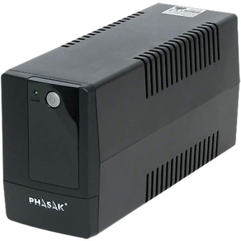 UPS Phasak Basic Linha Interactiva 600 VA / 600va-360w / 2 Saídas / Formato Torre