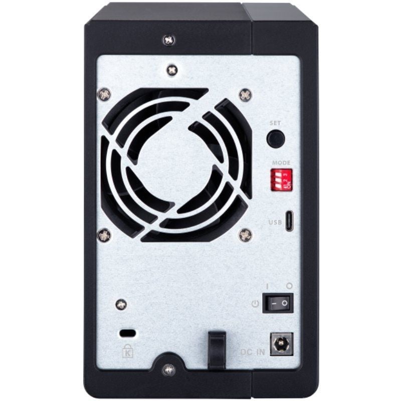 DAS QNAP Tr-002 / 2 Compartimentos 3,5"- 2,5" / Formato de Torre