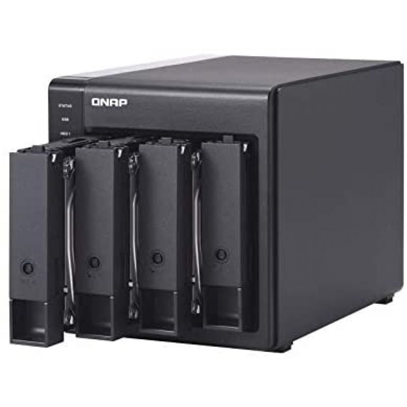 DAS QNAP Tr-004 / 4 Compartimentos 3,5"- 2,5" / Formato de Torre