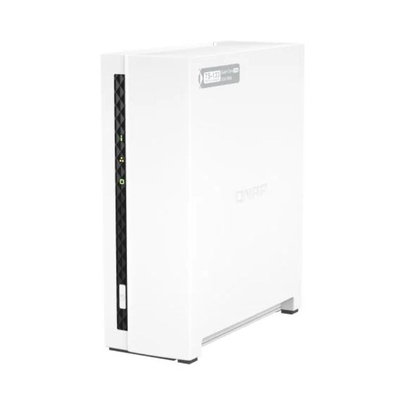 QNAP Ts-133 NAS / 1 Baía 3,5"- 2,5" / 2GB / Formato de Torre