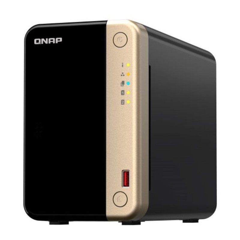 QNAP Ts-264-8g NAS / 2 Compartimentos 3,5"- 2,5" / 8GB / Formato de Torre