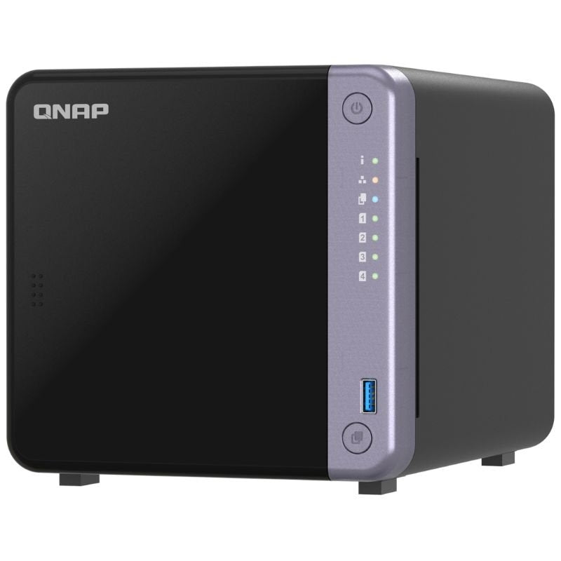 QNAP Ts-432x-4g NAS / 4 Compartimentos 3,5"- 2,5" / 4GB / Formato de Torre