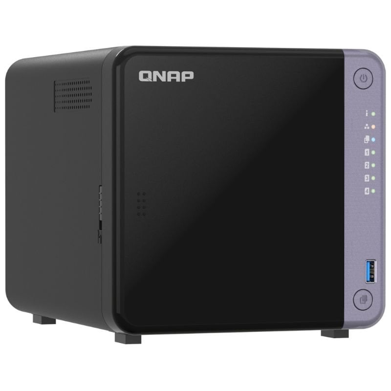 QNAP Ts-432x-4g NAS / 4 Compartimentos 3,5"- 2,5" / 4GB / Formato de Torre