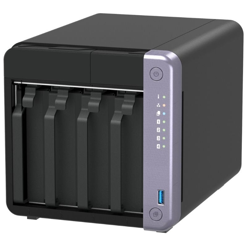 QNAP Ts-432x-4g NAS / 4 Compartimentos 3,5"- 2,5" / 4GB / Formato de Torre
