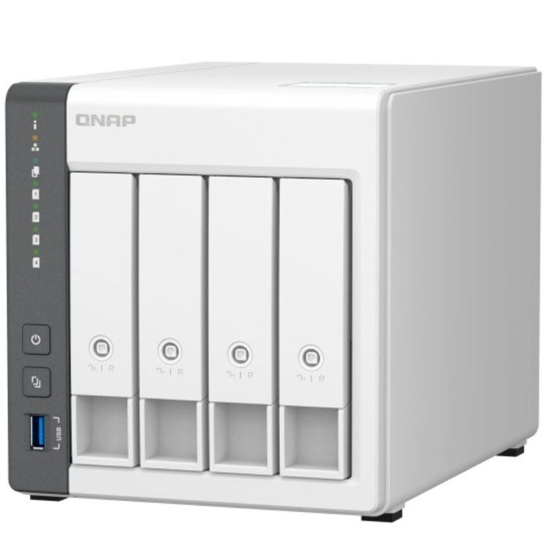QNAP Ts-433-4g NAS / 4 Compartimentos 3,5"- 2,5" / 4GB / Formato de Torre