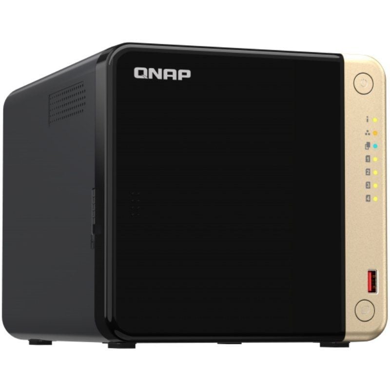 QNAP Ts-464-8g NAS / 4 Compartimentos 3,5"- 2,5" / 8GB DDR4 / Formato de Torre