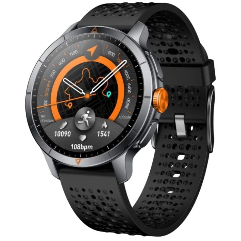 Smartwatch Qubo Smt-500agp / Notificações / Ritmo Cardíaco / Preto