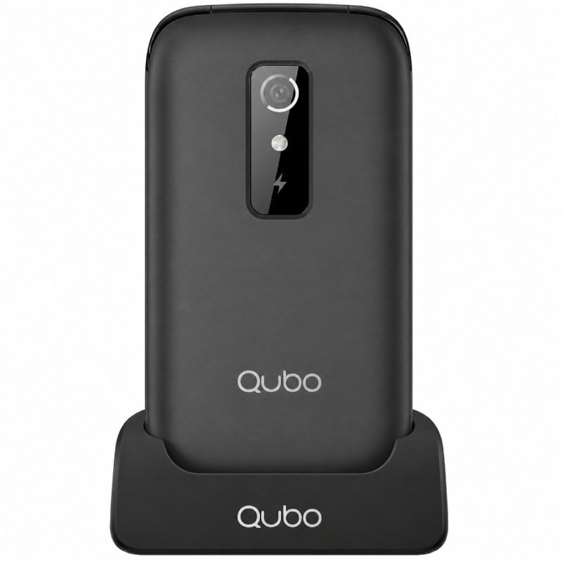 Telemóvel Qubo P-220bkc 4G para Idosos / Preto