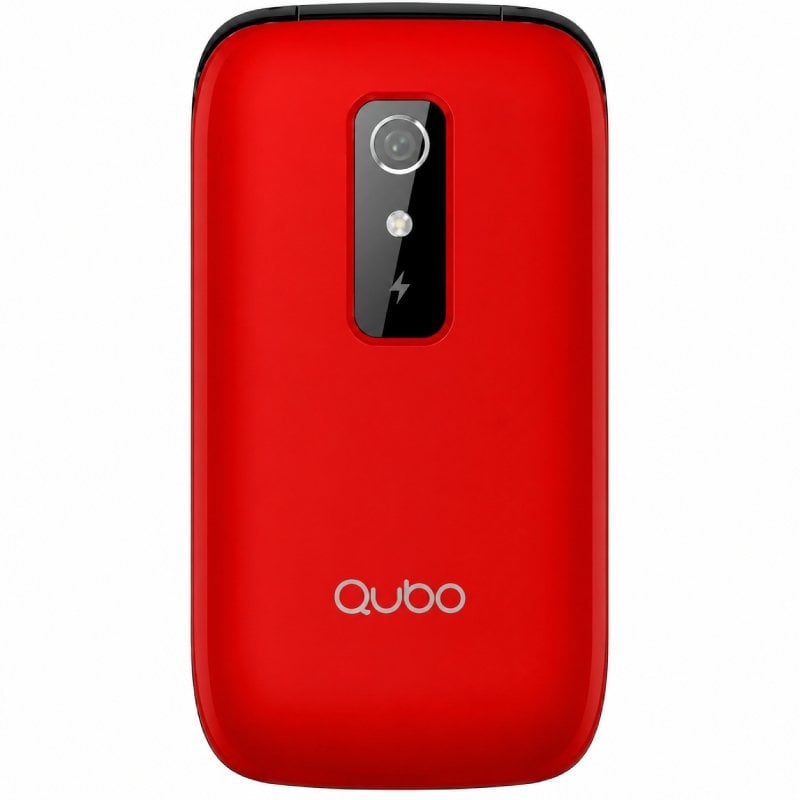 Telemóvel Qubo P-220rd 4G para Idosos / Vermelho