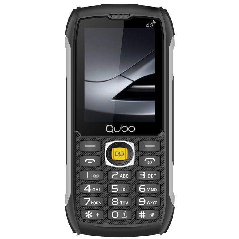 Qubo St-002 Telemóvel Robusto para Idosos / Preto