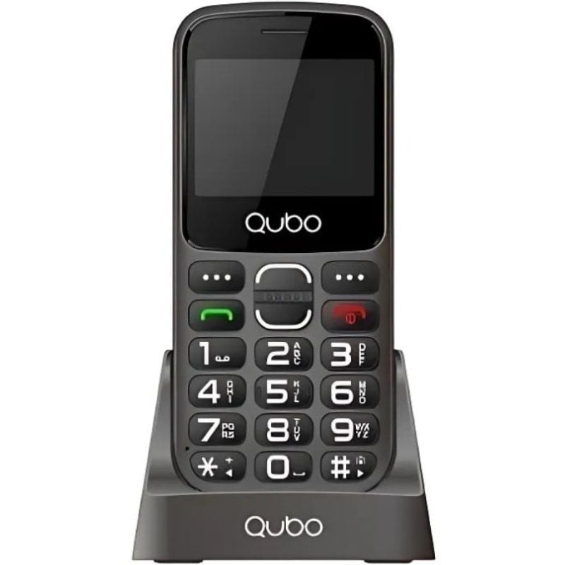Telemóvel Qubo X-230bkc 4G para Idosos / Preto