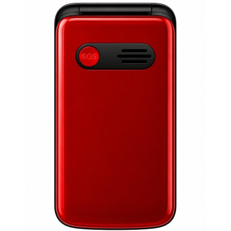 Telemóvel Qubo X-247rdc 4G para Idosos / Vermelho