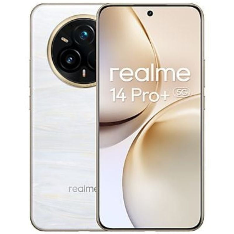 Smartphone Realme 14 Pro Plus 12GB / 512GB / 6.83" / 5G / Branco Pérola