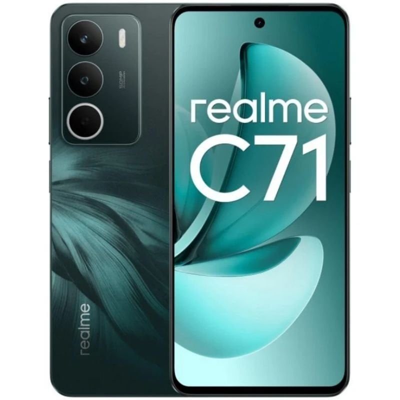 Smartphone Realme C71 4GB / 256GB / 6.67" / Verde Escuro