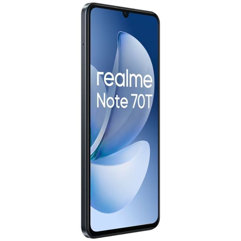 Smartphone Realme Note 70T 4GB / 256GB / 6.74" / Preto Obsidiana