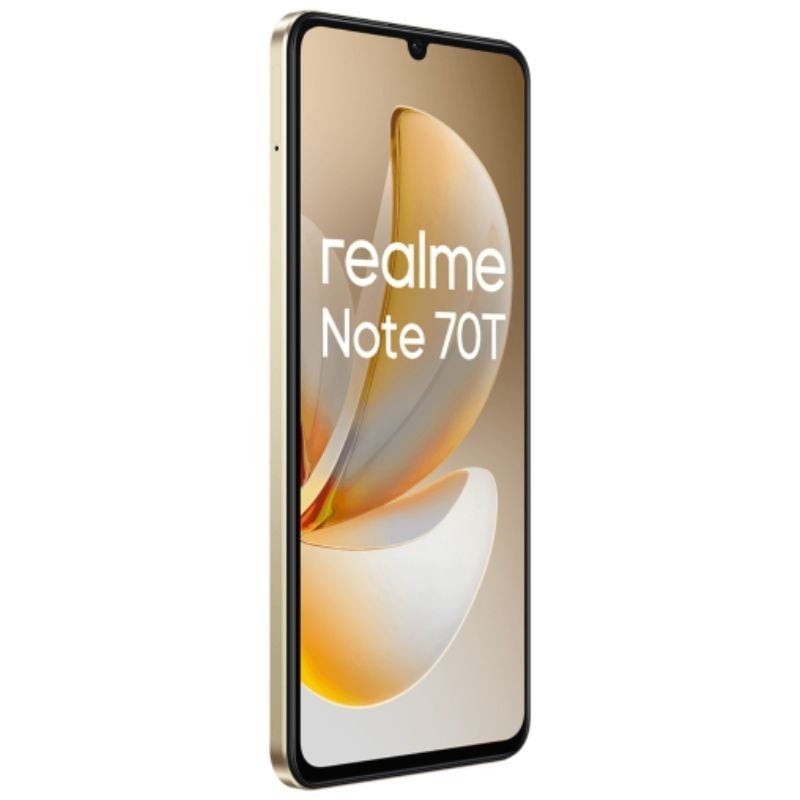 Smartphone Realme Note 70T 4GB / 128GB / 6.74" / Ouro de Praia
