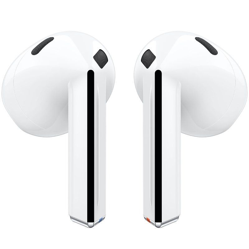 Auscultadores Bluetooth Samsung Galaxy Buds 3 com Estojo de Carregamento / 6h de Autonomia / Branco