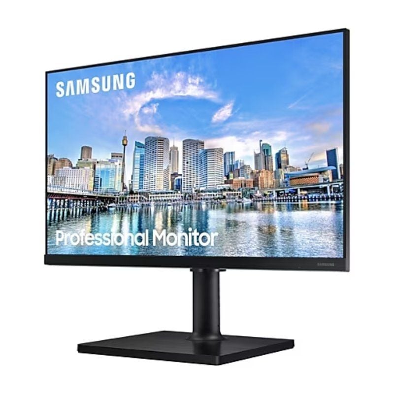 Monitor Profissional Samsung F24T452FQR 24" / Full HD / Preto