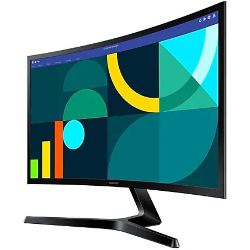 Monitor Curvo Samsung Essential Monitor S3 S27D366GAU / 27" / Full HD / Preto