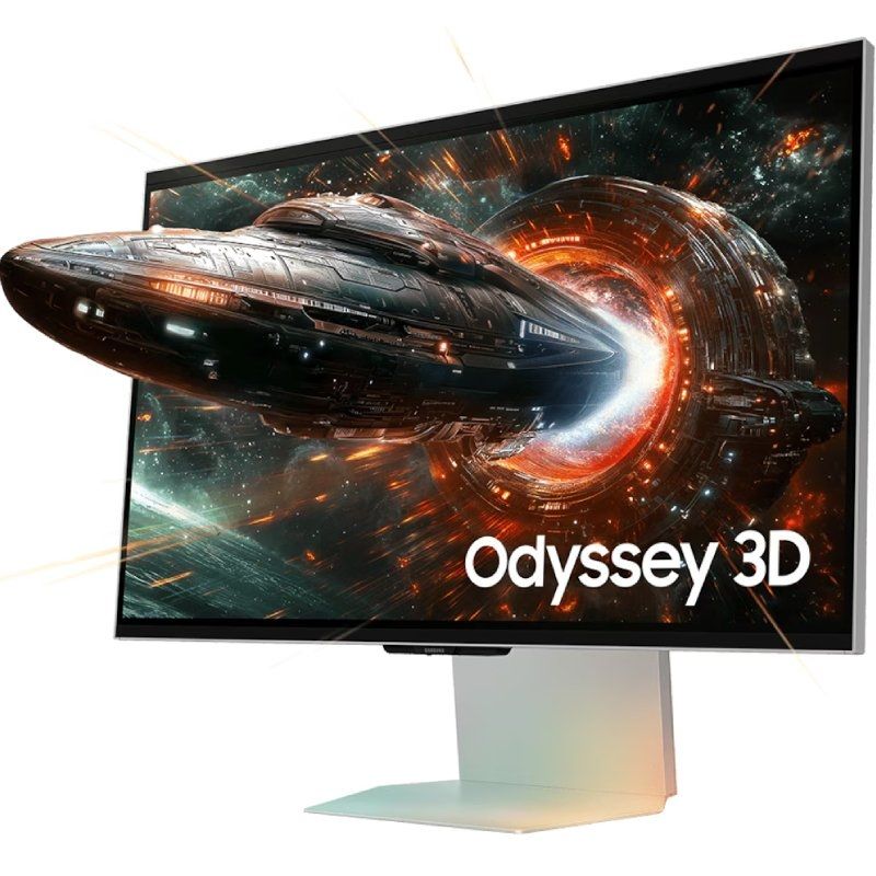 Monitor de Jogos Samsung Odyssey 3D G90XF S27FG904XU 27" / 4K / 1ms / 165hz / 3D / Multimédia / Aju…