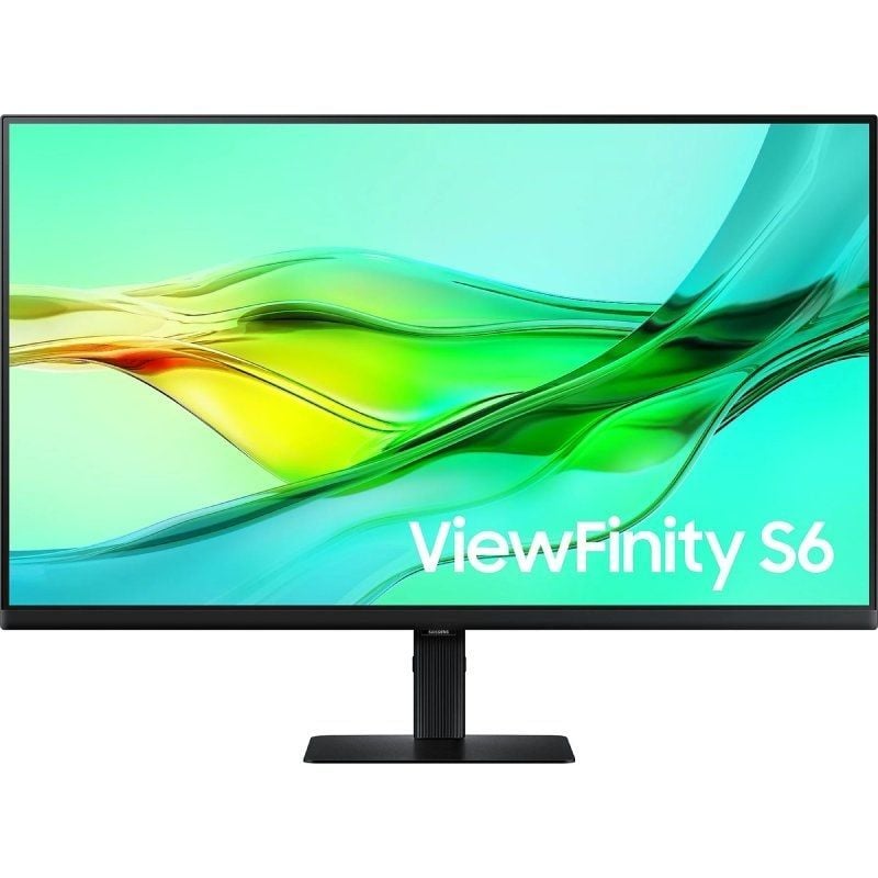 Monitor Profissional Samsung Viewfinity S6 S60UD S32D600UAU 32" / QHD / Altura Ajustável / Preto