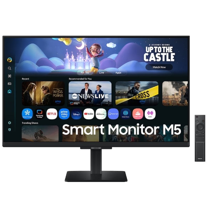 Monitor Inteligente Samsung M5 M50F S32FM502EU 32" / Full HD / Smart TV / Multimédia / Preto