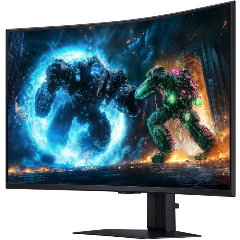 Monitor Gaming Curvo Samsung Odyssey G7 G75F 37" / 4K / 1ms / 165hz / VA / Altura Ajustável / Preto