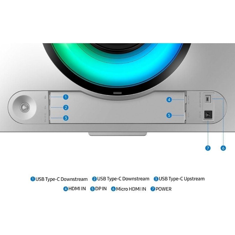 Monitor de Jogos Ultrapanorâmico Curvo Samsung Odyssey OLED G9 S49DG954SU 49" / Dual QHD / 0,03 Ms…