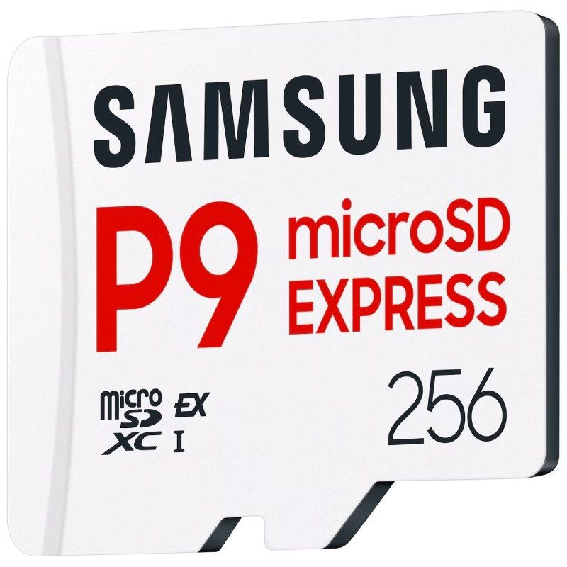 Cartão de Memória Samsung P9 Express 256GB Microsd XC / Classe 10 / 800mbs
