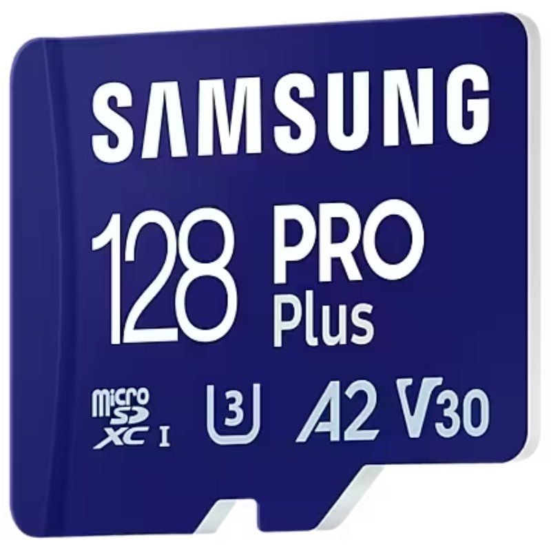 Cartão de Memória Microsd XC Samsung PRO Plus 2023 128GB / Classe 10 / 180mbs