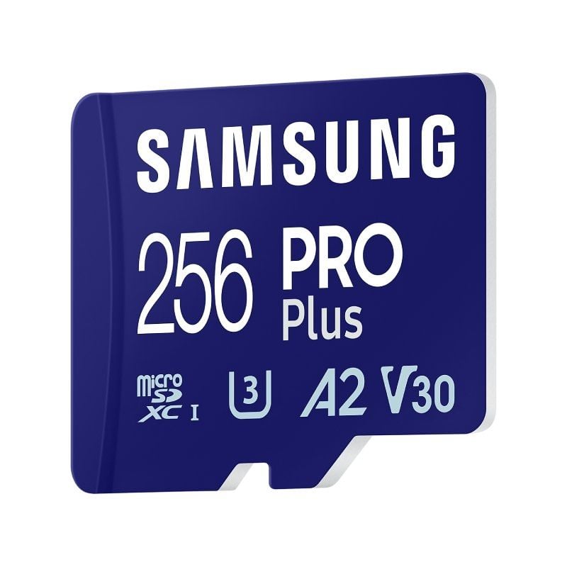 Cartão de Memória Microsd XC Samsung PRO Plus 2023 256GB / Classe 10 / 180mbs