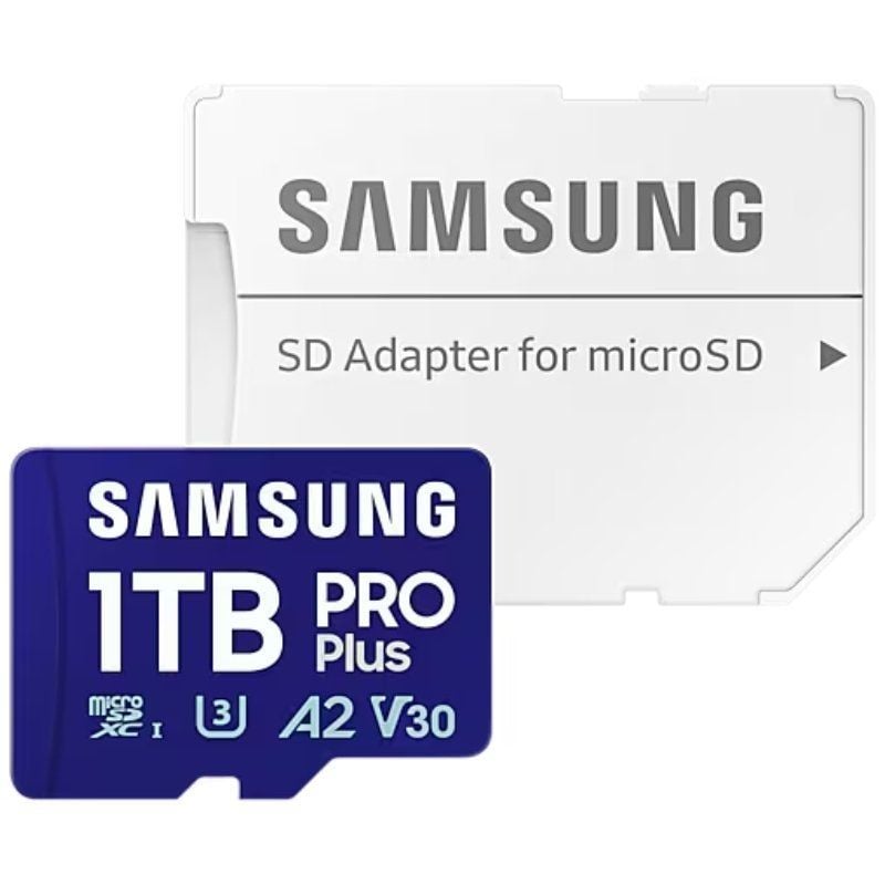 Cartão de Memória Samsung PRO Plus 2024 1TB Microsd XC / Classe 10 / 180mbs