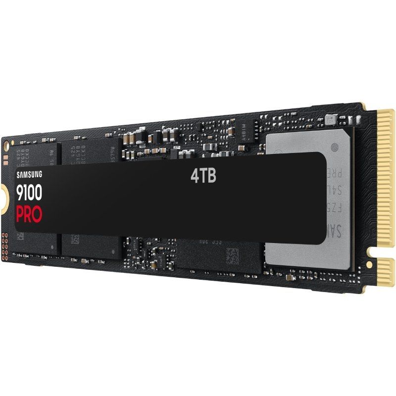 SSD Samsung 9100 PRO 4TB / M.2 2280 PCIe Gen5 / Capacidade Total
