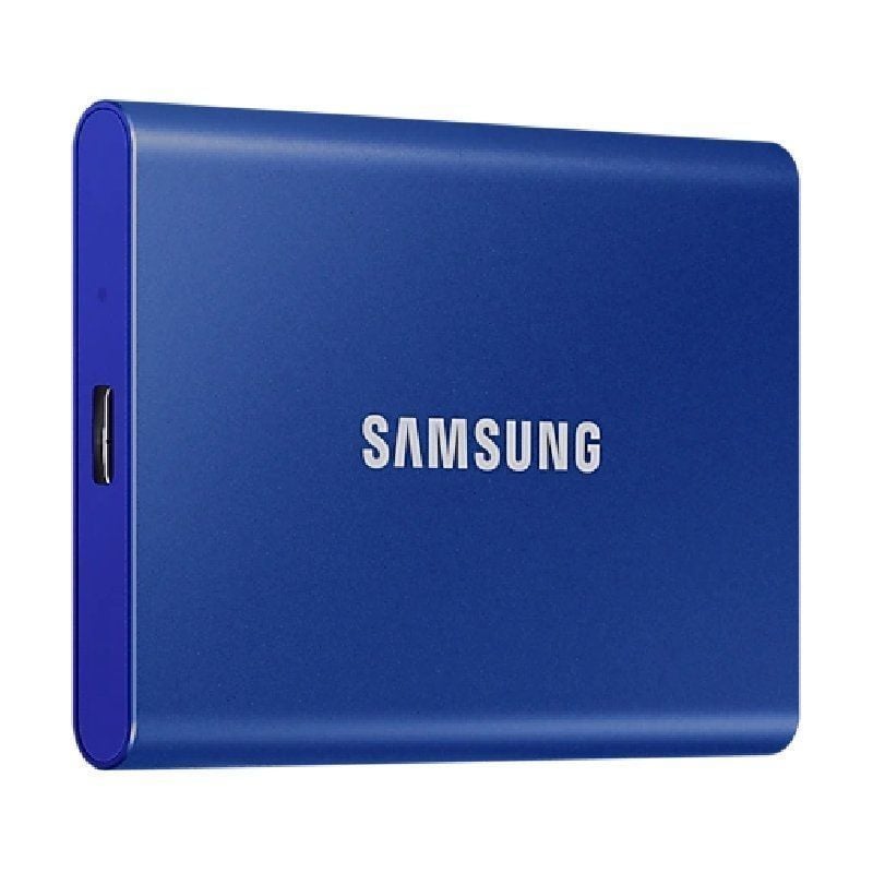 Unidade de Disco Externa Samsung Portable SSD T7 2TB / USB 3.2 / Azul