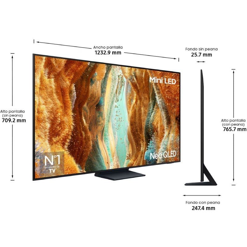 Samsung Neo QLED TV QN74F TQ55QN74FAT 55" / Ultra HD 4K / Smart TV / Wifi