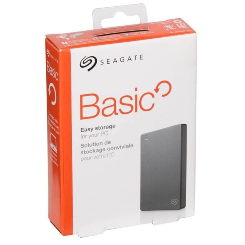Unidade Externa Básica da Seagate 4TB / 2,5" / USB 3.0